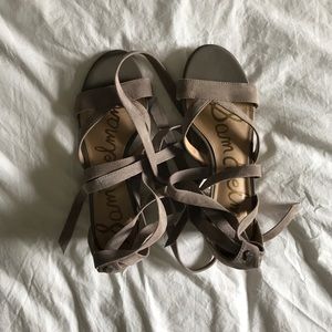 Sam Edelman // lace up sandals